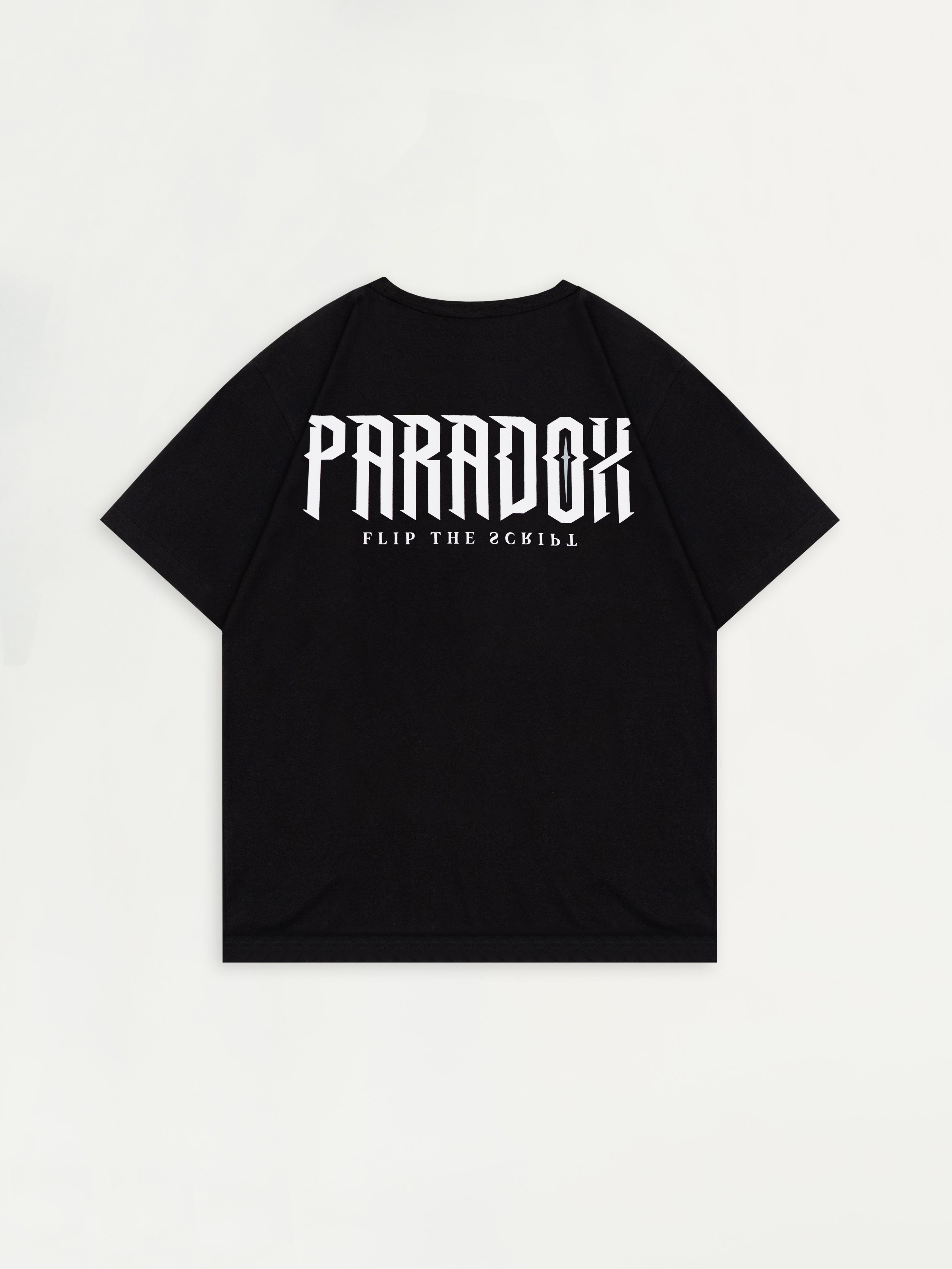 Flip the Script Black Oversized